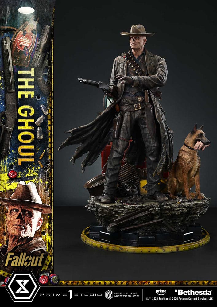Fallout (TV Series) Estatua Real Elite Masterline Series 1/4 The Ghoul 64 cm