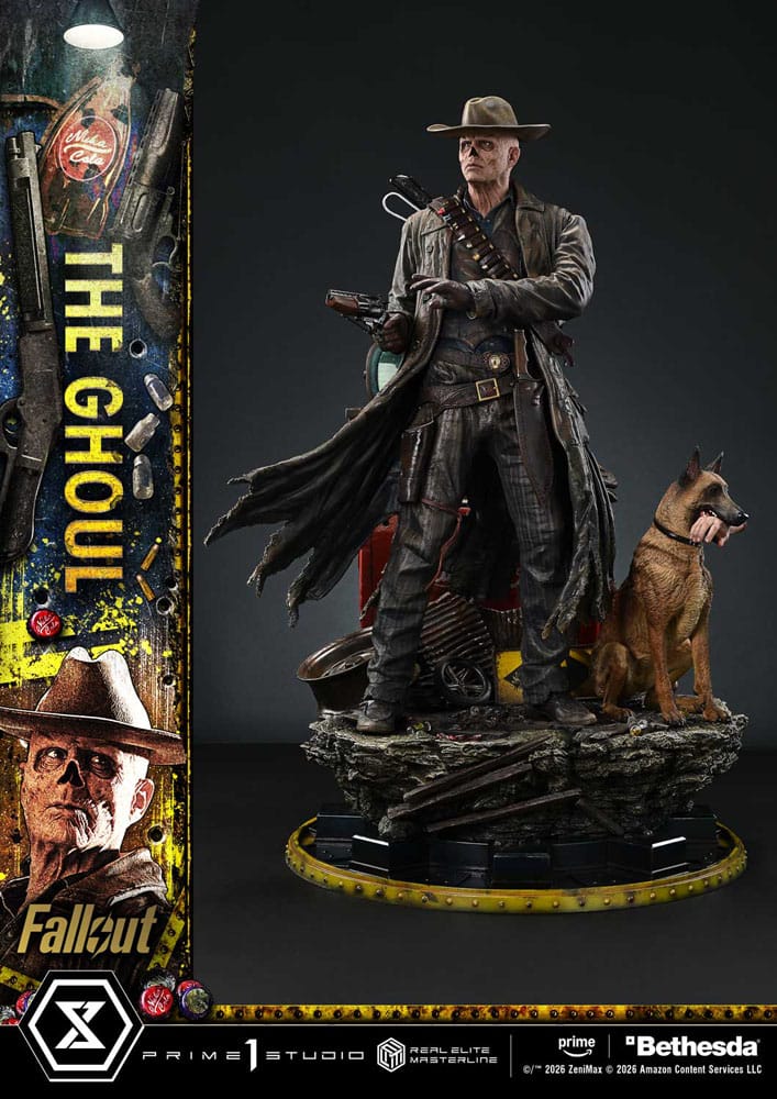 Fallout (TV Series) Estatua Real Elite Masterline Series 1/4 The Ghoul 64 cm