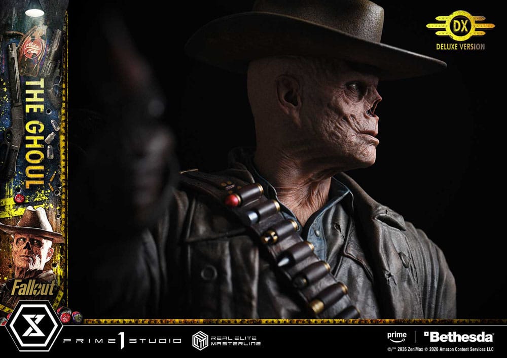 Fallout (TV Series) Estatua Real Elite Masterline Series 1/4 The Ghoul Deluxe Version 64 cm