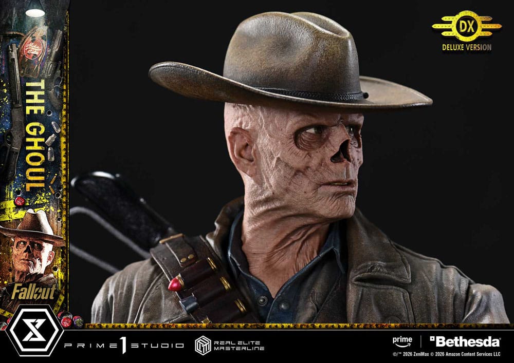 Fallout (TV Series) Estatua Real Elite Masterline Series 1/4 The Ghoul Deluxe Version 64 cm