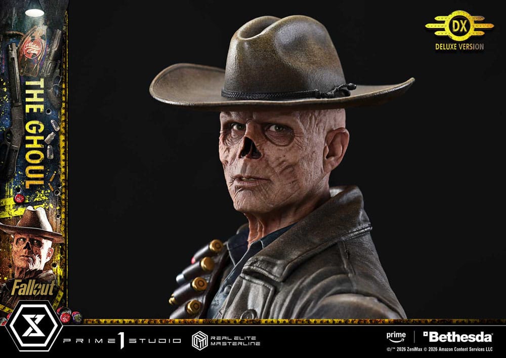 Fallout (TV Series) Estatua Real Elite Masterline Series 1/4 The Ghoul Deluxe Version 64 cm