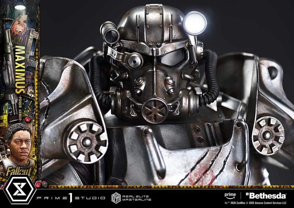 Fallout Real Elite Masterline Statue 1/4 Maximus Power Armor 67 cm