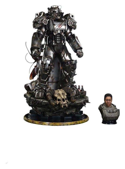 Fallout Real Elite Masterline Statue 1/4 Maximus Power Armor Deluxe Version 67 cm