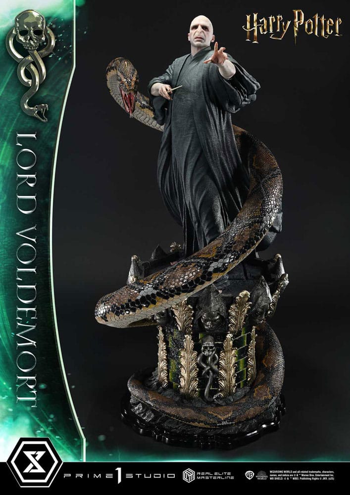Harry Potter Estatua Real Elite Masterline Series 1/4 Lord Voldemort Bonus Version 83 cm - Z POP Toys