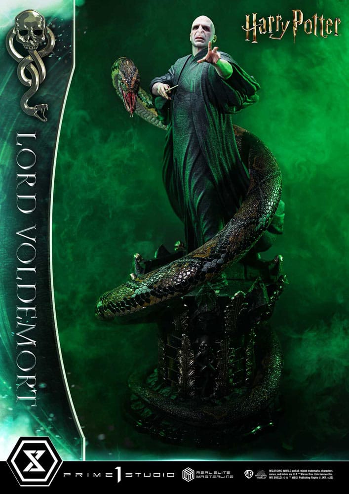Harry Potter Estatua Real Elite Masterline Series 1/4 Lord Voldemort Bonus Version 83 cm - Z POP Toys