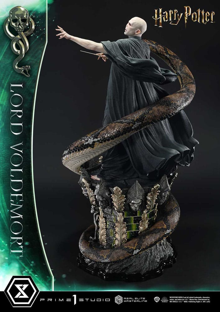 Harry Potter Estatua Real Elite Masterline Series 1/4 Lord Voldemort Bonus Version 83 cm - Z POP Toys