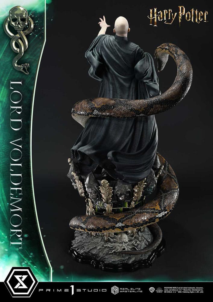 Harry Potter Estatua Real Elite Masterline Series 1/4 Lord Voldemort Bonus Version 83 cm - Z POP Toys