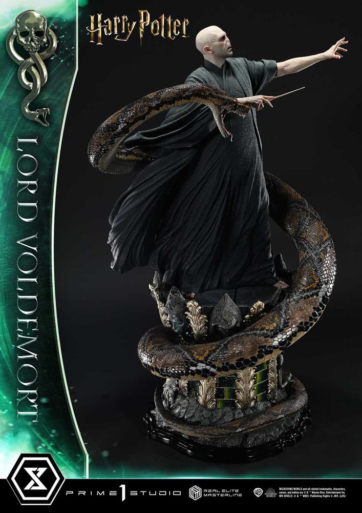 Harry Potter Estatua Real Elite Masterline Series 1/4 Lord Voldemort Bonus Version 83 cm - Z POP Toys