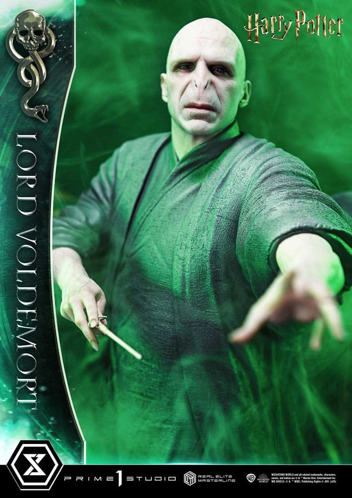 Harry Potter Estatua Real Elite Masterline Series 1/4 Lord Voldemort Bonus Version 83 cm - Z POP Toys