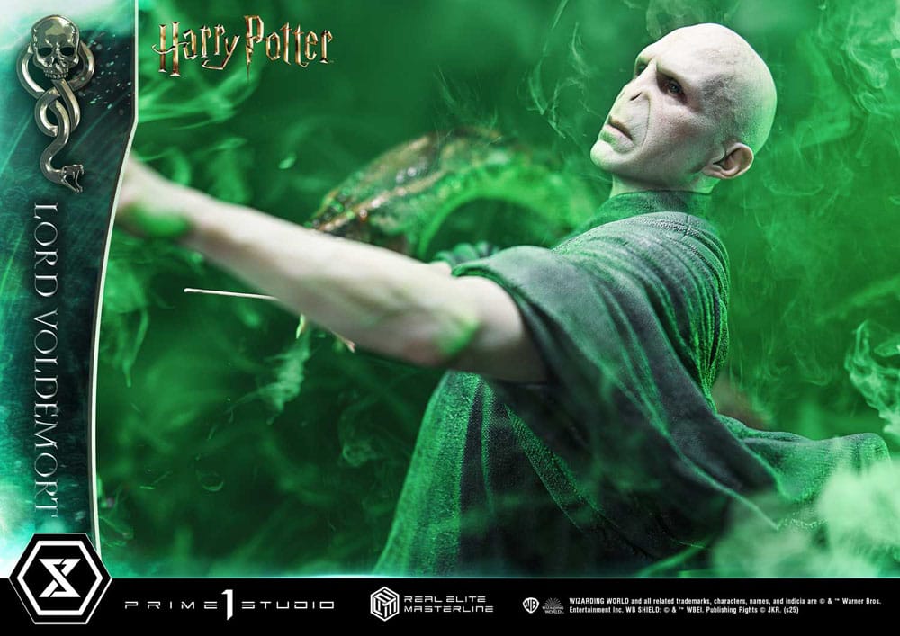 Harry Potter Estatua Real Elite Masterline Series 1/4 Lord Voldemort Bonus Version 83 cm - Z POP Toys