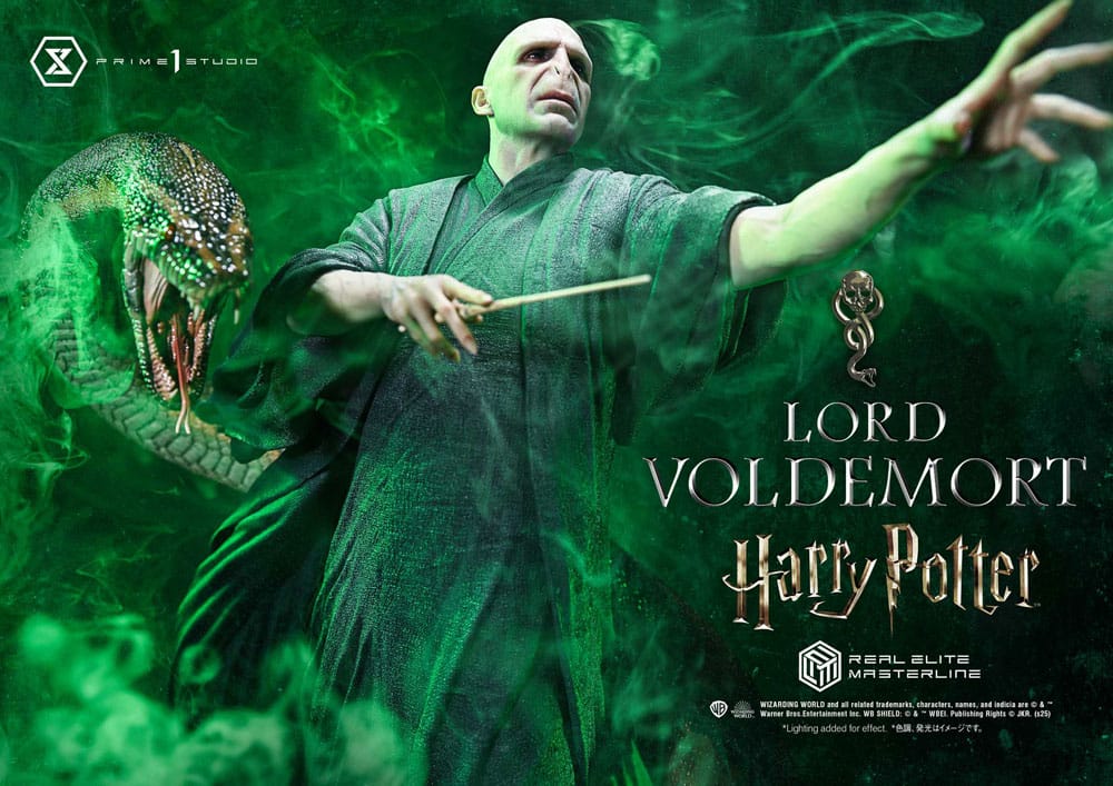 Harry Potter Estatua Real Elite Masterline Series 1/4 Lord Voldemort Bonus Version 83 cm - Z POP Toys