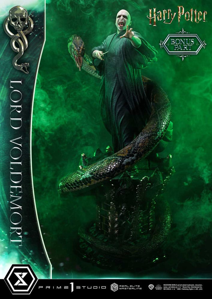 Harry Potter Estatua Real Elite Masterline Series 1/4 Lord Voldemort Bonus Version 83 cm - Z POP Toys
