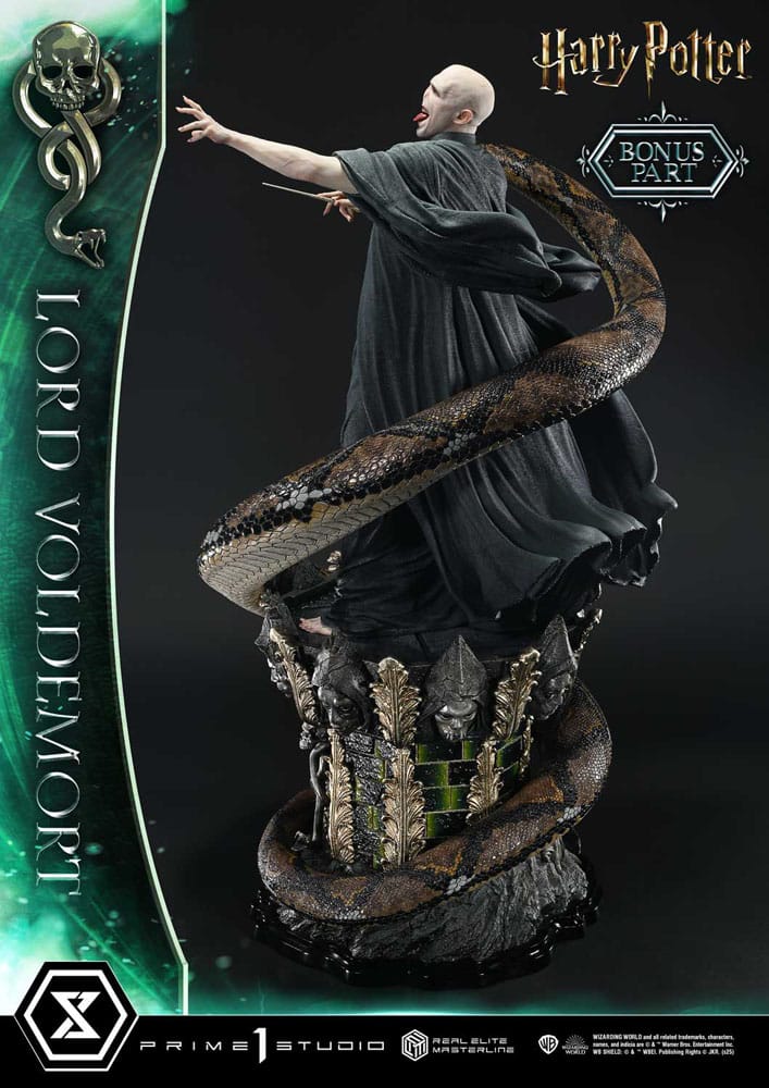 Harry Potter Estatua Real Elite Masterline Series 1/4 Lord Voldemort Bonus Version 83 cm - Z POP Toys