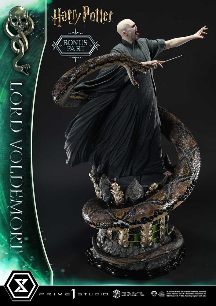 Harry Potter Estatua Real Elite Masterline Series 1/4 Lord Voldemort Bonus Version 83 cm - Z POP Toys