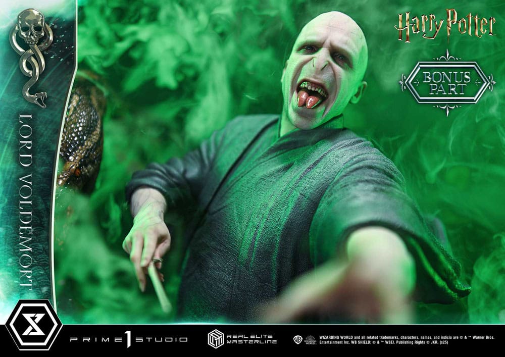 Harry Potter Estatua Real Elite Masterline Series 1/4 Lord Voldemort Bonus Version 83 cm - Z POP Toys