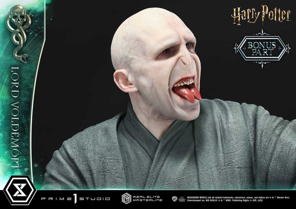 Harry Potter Estatua Real Elite Masterline Series 1/4 Lord Voldemort Bonus Version 83 cm - Z POP Toys
