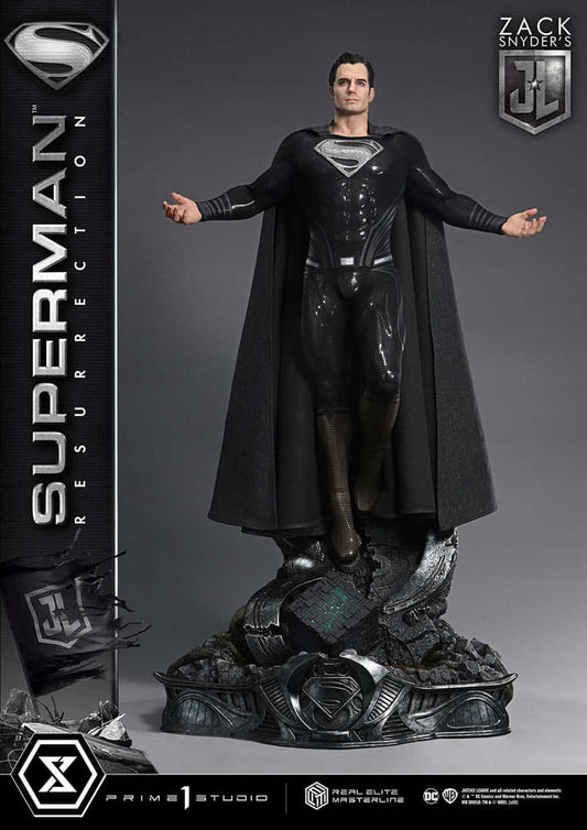 Zack Snyder's Justice League Estatua Real Elite Masterline Series 1/3 Superman Resurrection Deluxe Ver. 95 cm - Z POP Toys