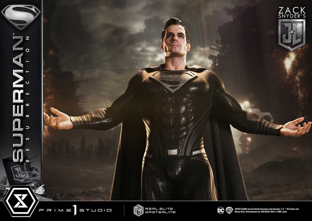 Zack Snyder's Justice League Estatua Real Elite Masterline Series 1/3 Superman Resurrection Deluxe Ver. 95 cm - Z POP Toys