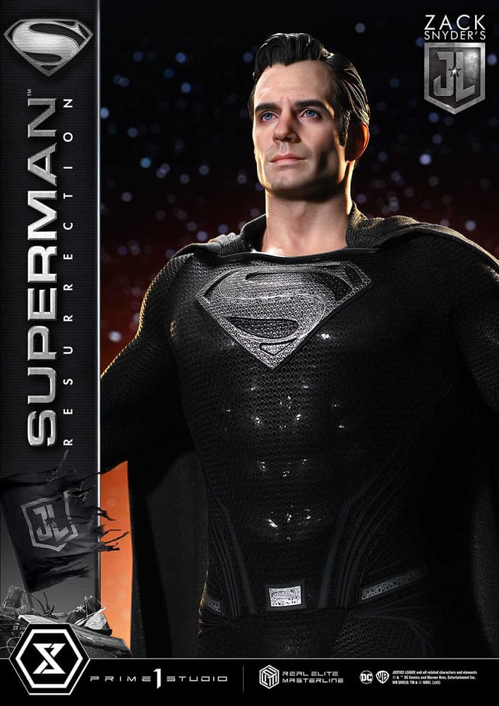 Zack Snyder's Justice League Estatua Real Elite Masterline Series 1/3 Superman Resurrection Deluxe Ver. 95 cm - Z POP Toys