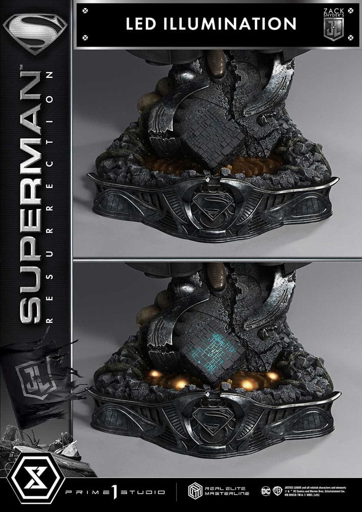 Zack Snyder's Justice League Estatua Real Elite Masterline Series 1/3 Superman Resurrection Deluxe Ver. 95 cm - Z POP Toys