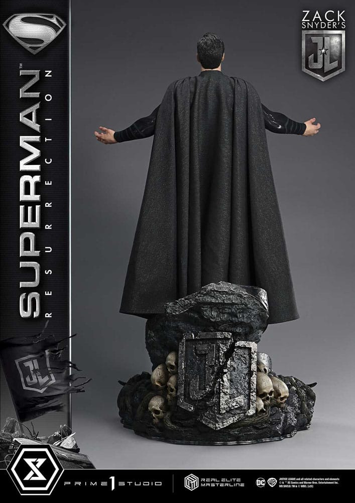 Zack Snyder's Justice League Estatua Real Elite Masterline Series 1/3 Superman Resurrection Deluxe Ver. 95 cm - Z POP Toys