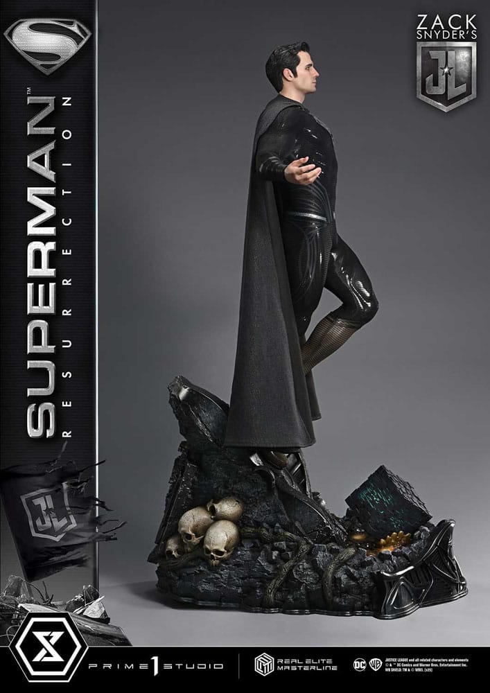 Zack Snyder's Justice League Estatua Real Elite Masterline Series 1/3 Superman Resurrection Deluxe Ver. 95 cm - Z POP Toys
