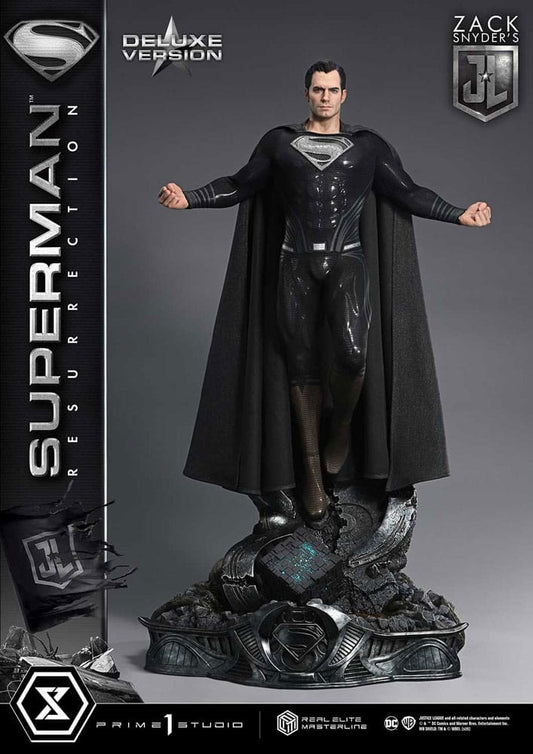 Zack Snyder's Justice League Estatua Real Elite Masterline Series 1/3 Superman Resurrection Deluxe Ver. 95 cm - Z POP Toys
