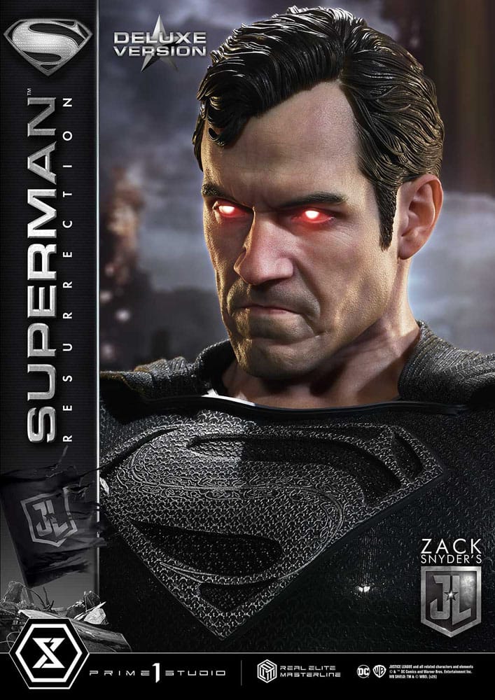 Zack Snyder's Justice League Estatua Real Elite Masterline Series 1/3 Superman Resurrection Deluxe Ver. 95 cm - Z POP Toys