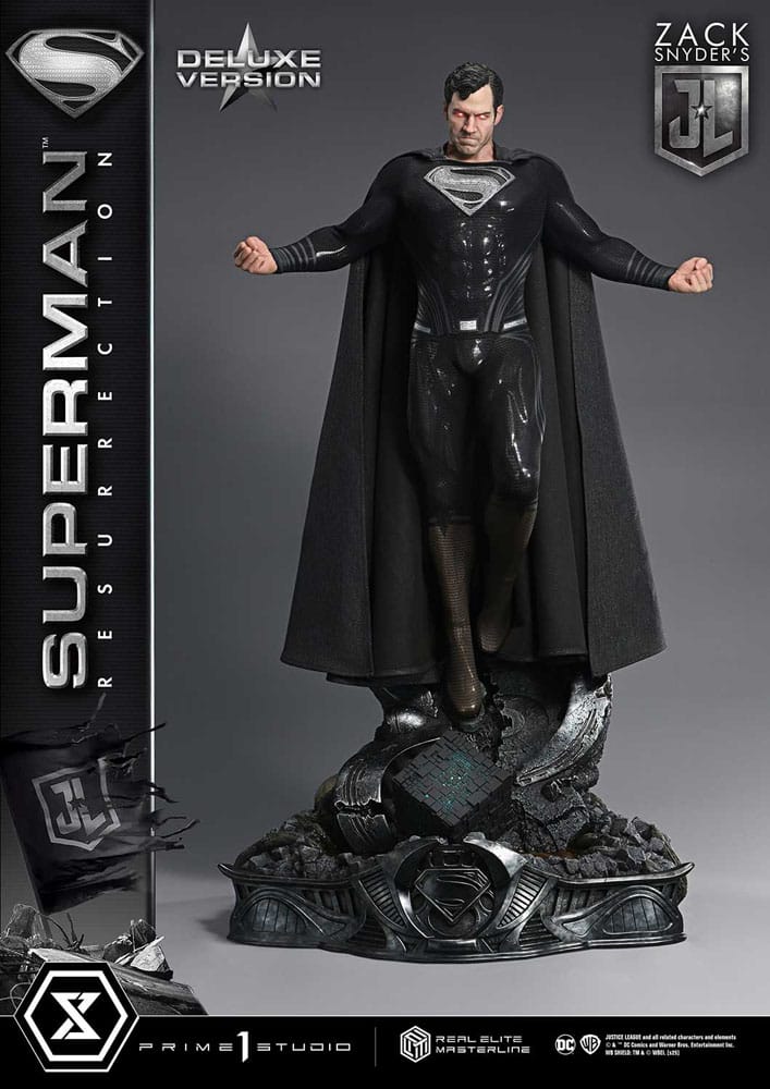 Zack Snyder's Justice League Estatua Real Elite Masterline Series 1/3 Superman Resurrection Deluxe Ver. 95 cm - Z POP Toys