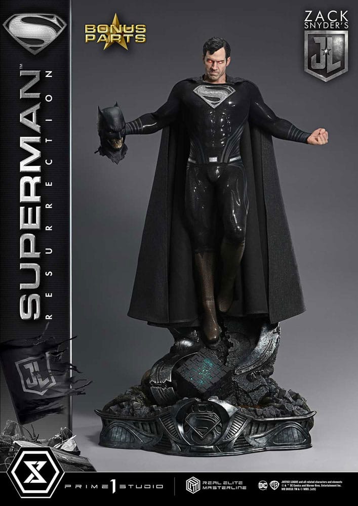 Zack Snyder's Justice League Estatua Real Elite Masterline Series 1/3 Superman Resurrection Deluxe Bonus Ver. 95 cm - Z POP Toys