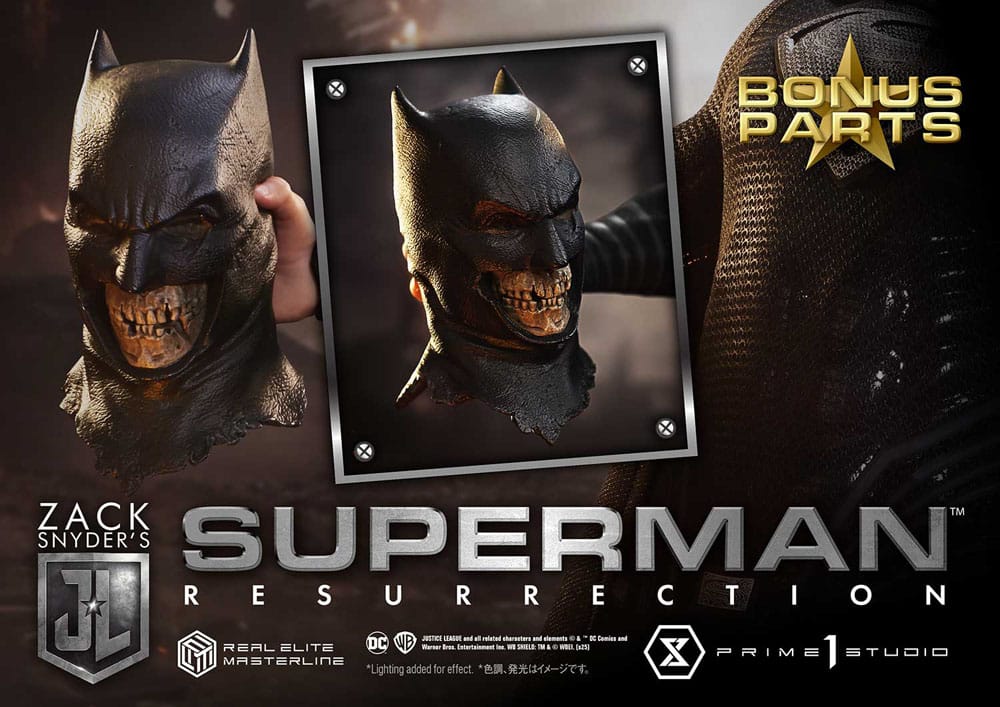 Zack Snyder's Justice League Estatua Real Elite Masterline Series 1/3 Superman Resurrection Deluxe Bonus Ver. 95 cm - Z POP Toys