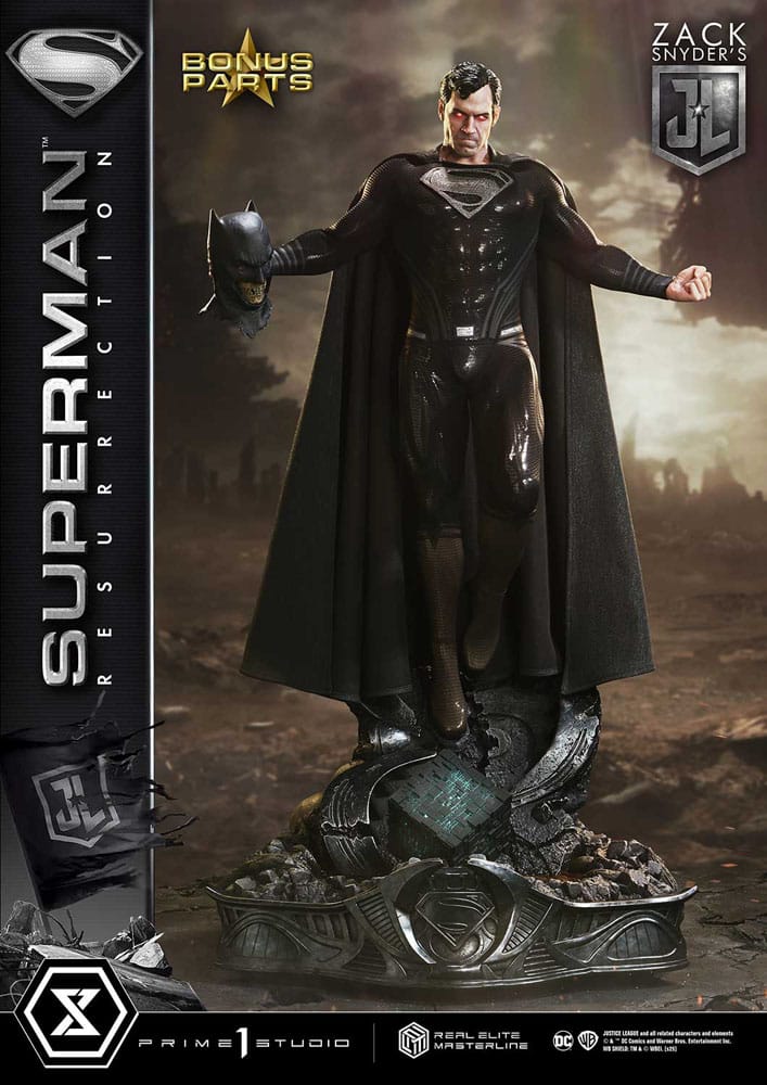 Zack Snyder's Justice League Estatua Real Elite Masterline Series 1/3 Superman Resurrection Deluxe Bonus Ver. 95 cm - Z POP Toys