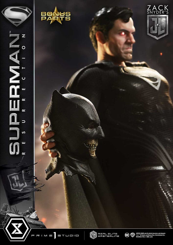 Zack Snyder's Justice League Estatua Real Elite Masterline Series 1/3 Superman Resurrection Deluxe Bonus Ver. 95 cm - Z POP Toys