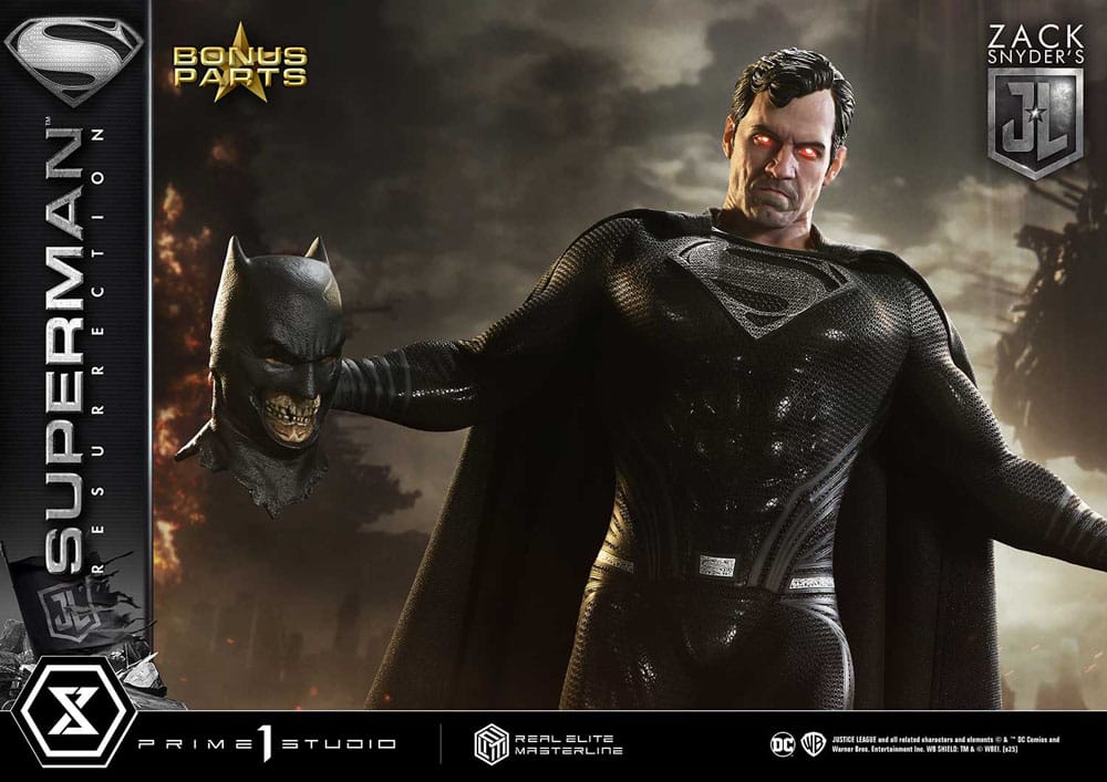 Zack Snyder's Justice League Estatua Real Elite Masterline Series 1/3 Superman Resurrection Deluxe Bonus Ver. 95 cm - Z POP Toys