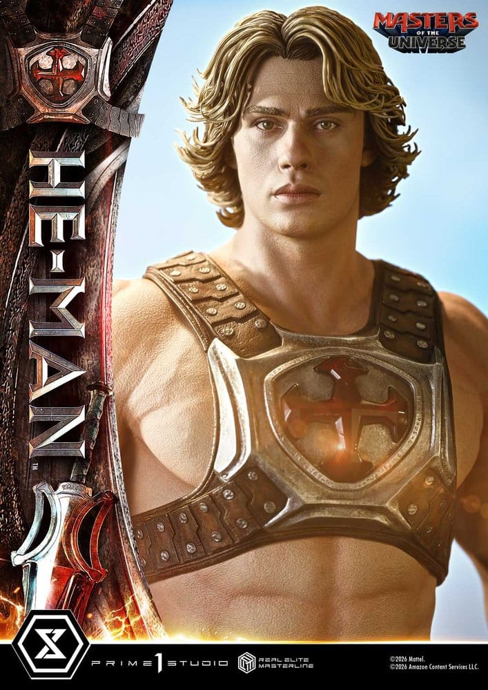 Masters of the Universe (2026 Film) Real Elite Masterline Series Estatua 1/3 He-Man 93 cm