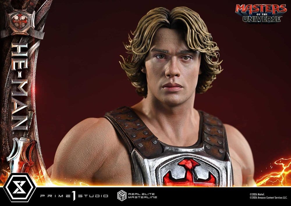 Masters of the Universe (2026 Film) Real Elite Masterline Series Estatua 1/3 He-Man 93 cm