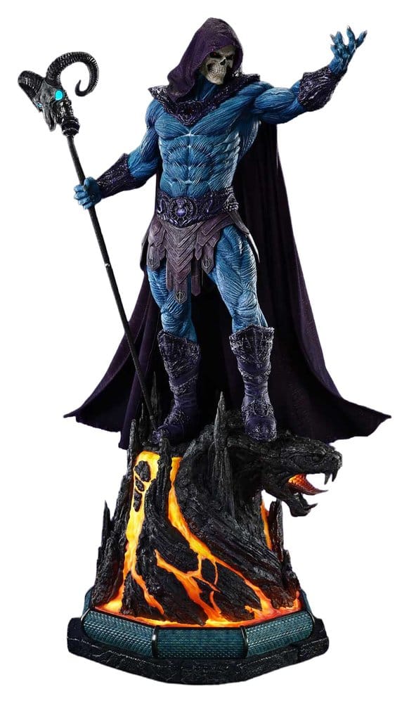 Masters del Universo (2026 Film) Real Elite Masterline Series Estatua 1/3 Skeletor 95 cm