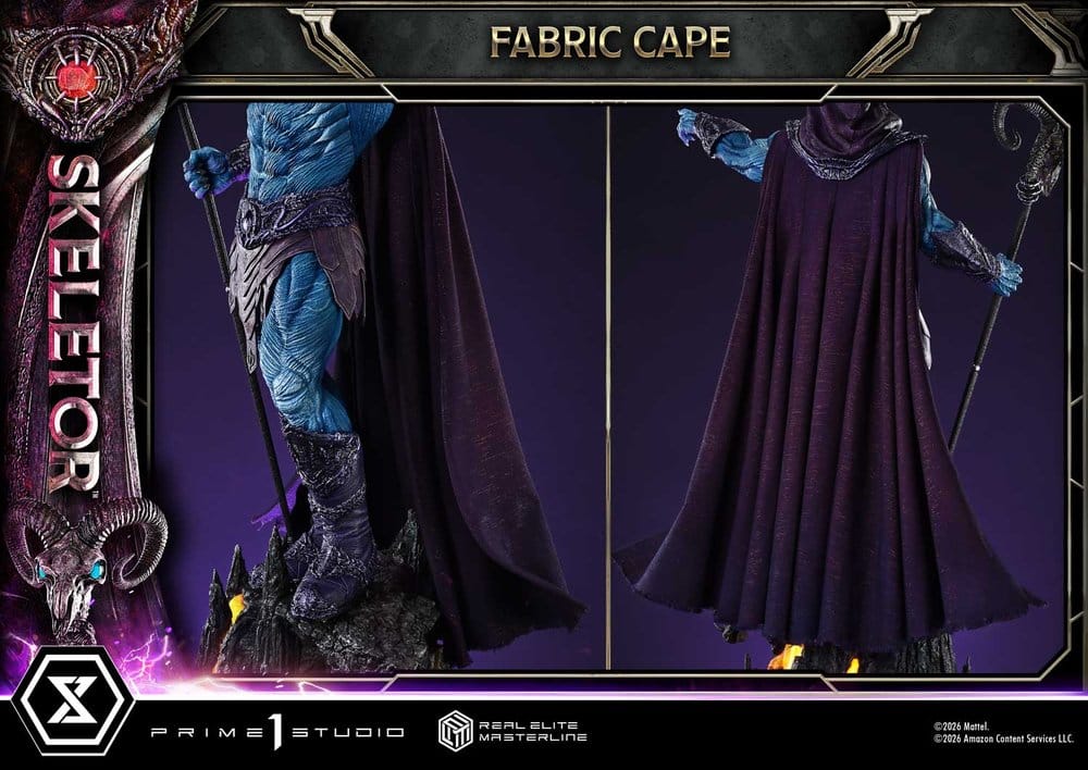 Masters del Universo (2026 Film) Real Elite Masterline Series Estatua 1/3 Skeletor 95 cm