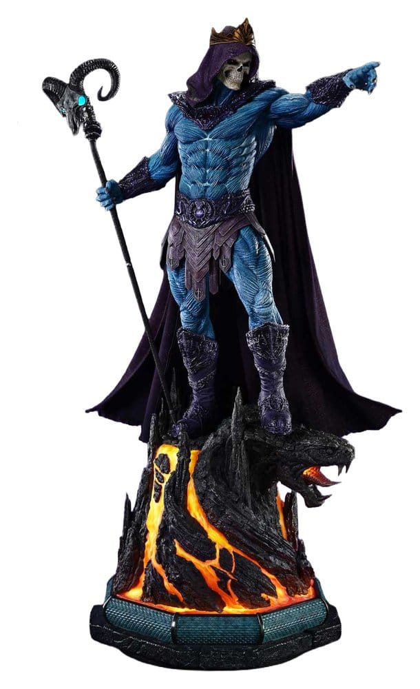Masters del Universo (2026 Film) Real Elite Masterline Series Estatua 1/3 Skeletor Bonus Version 96 cm