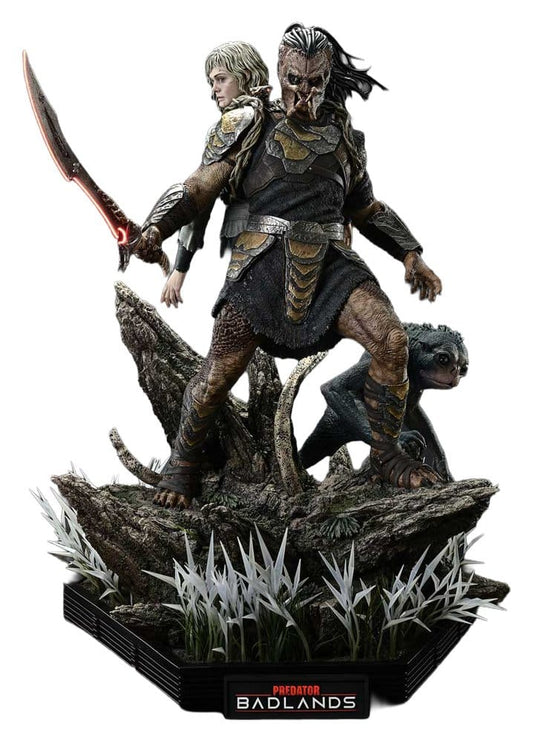 Predator Real Elite Masterline Estatua 1/3 Badlands Dek & Thia 87 cm