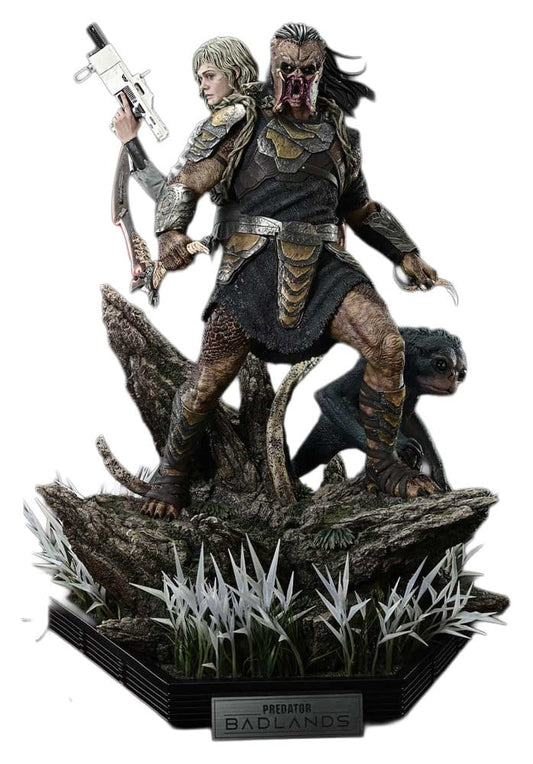 Predator Real Elite Masterline Estatua 1/3 Badlands Dek & Thia Deluxe Version 87 cm
