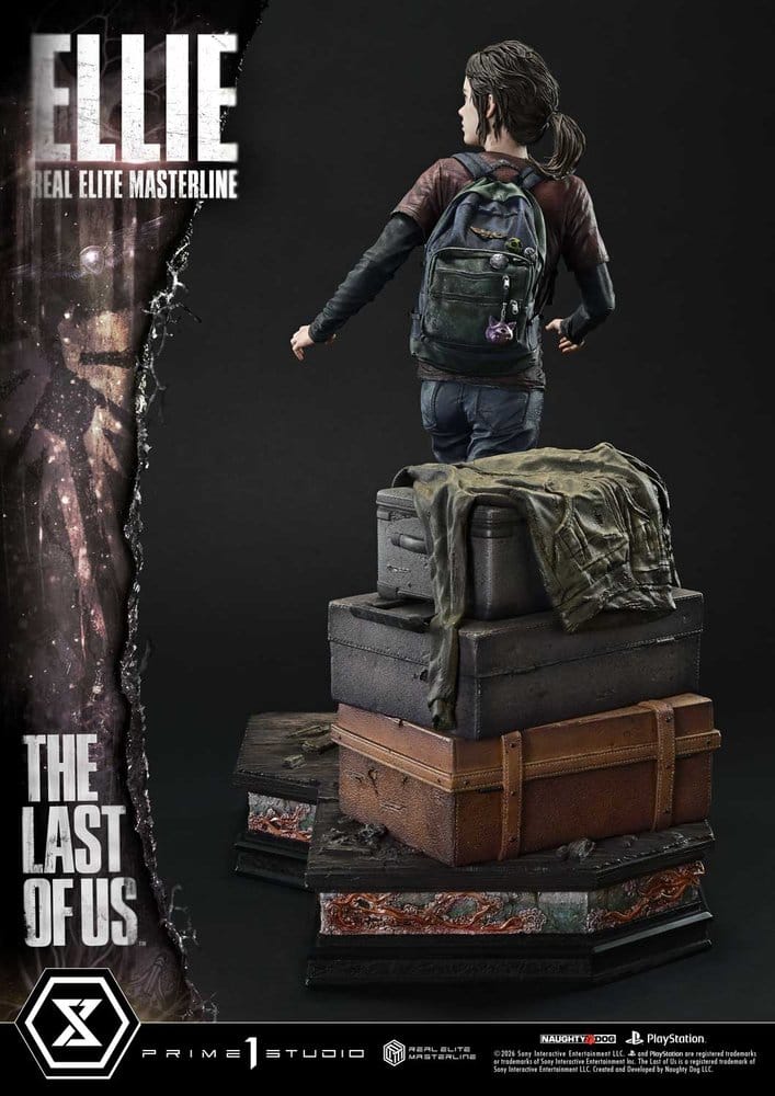 The Last of Us (Part I) Real Elite Masterline Estatua 1/4 Ellie 46 cm