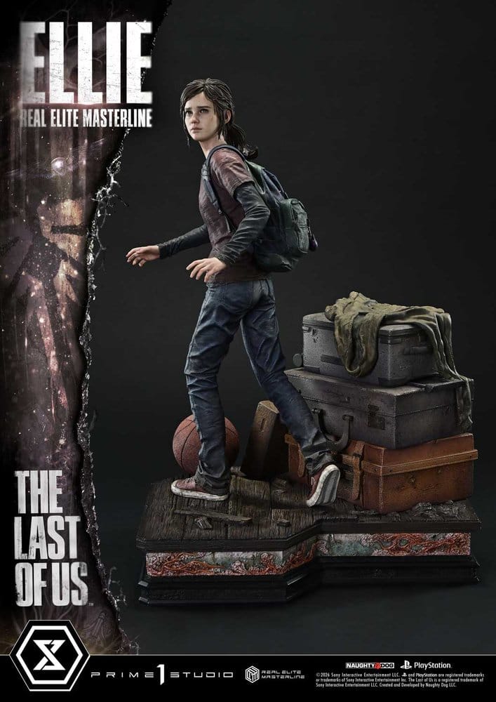 The Last of Us (Part I) Real Elite Masterline Estatua 1/4 Ellie 46 cm