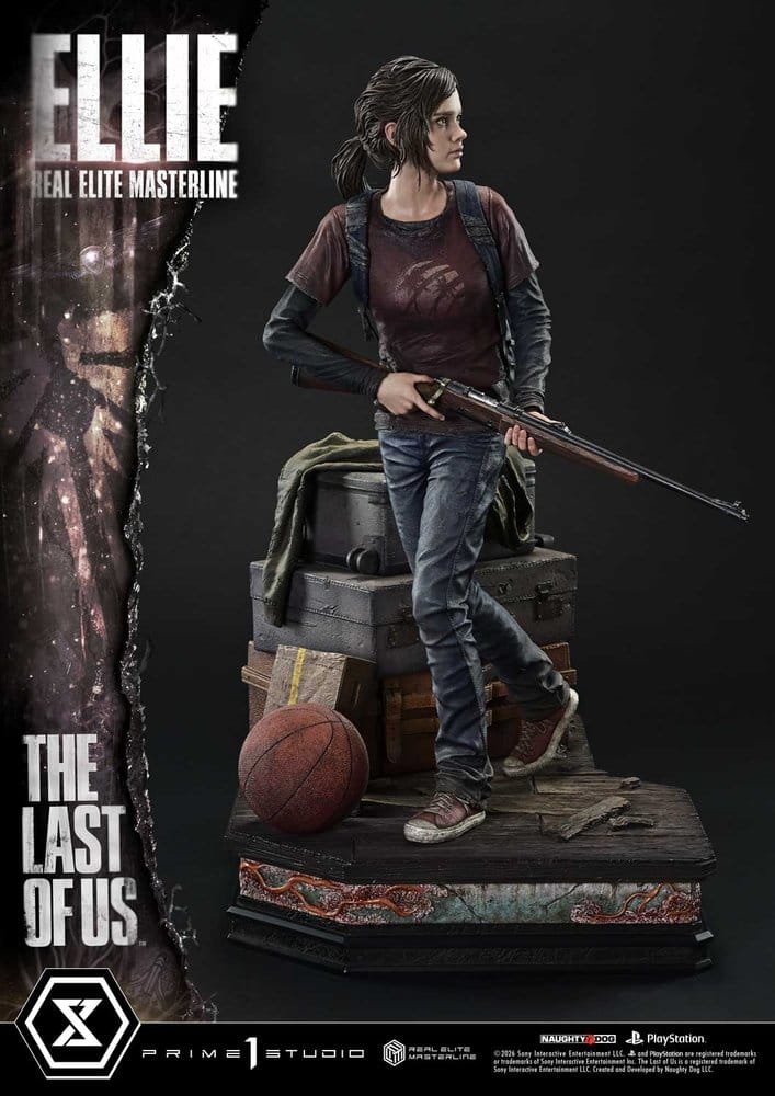 The Last of Us (Part I) Real Elite Masterline Estatua 1/4 Ellie 46 cm