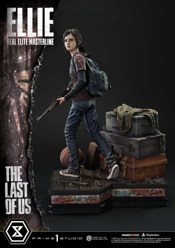 The Last of Us (Part I) Real Elite Masterline Estatua 1/4 Ellie 46 cm