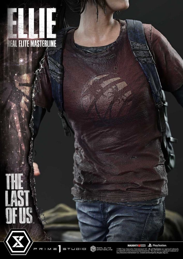 The Last of Us (Part I) Real Elite Masterline Estatua 1/4 Ellie 46 cm