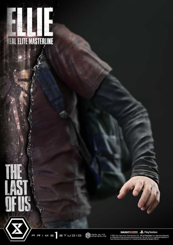 The Last of Us (Part I) Real Elite Masterline Estatua 1/4 Ellie 46 cm