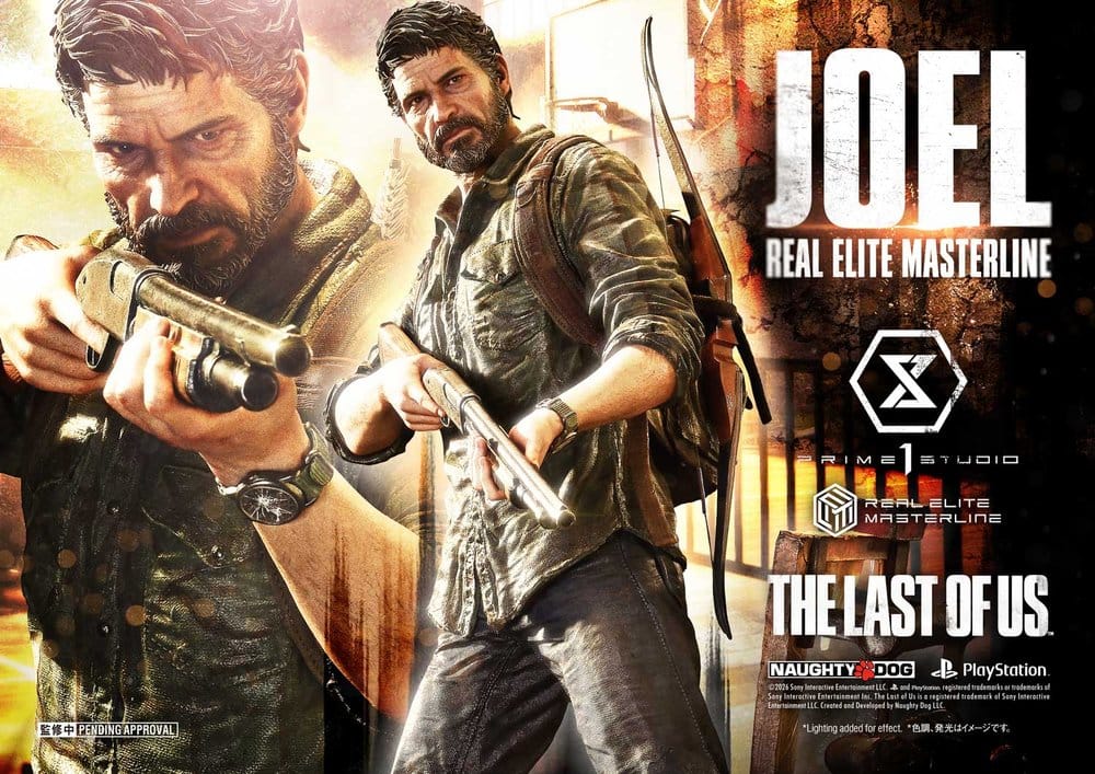 The Last of Us (Part I) Real Elite Masterline Estatua 1/4 Joel 52 cm