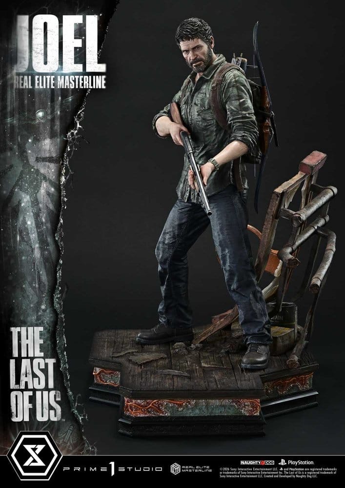 The Last of Us (Part I) Real Elite Masterline Estatua 1/4 Joel 52 cm