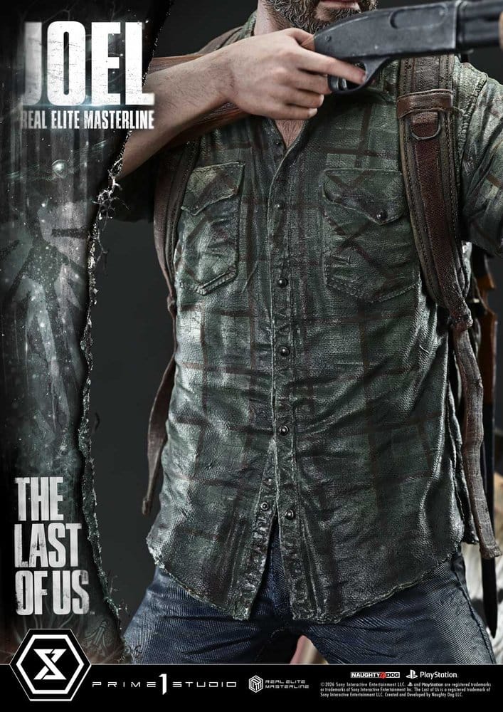 The Last of Us (Part I) Real Elite Masterline Estatua 1/4 Joel 52 cm